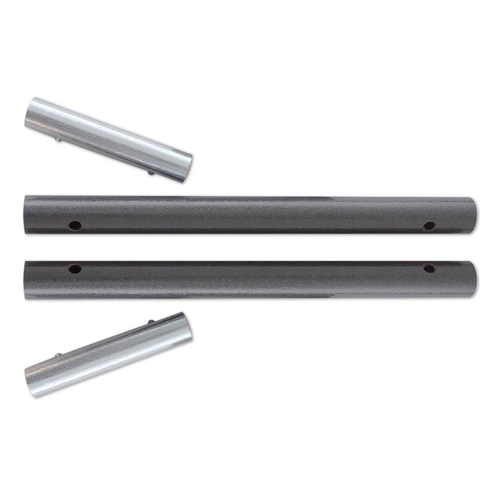 Dolly Accessories; Type: Extension Bar Set ; For Use With: Snap-Loc Dolly ; Material: Steel ; Color: SIlver