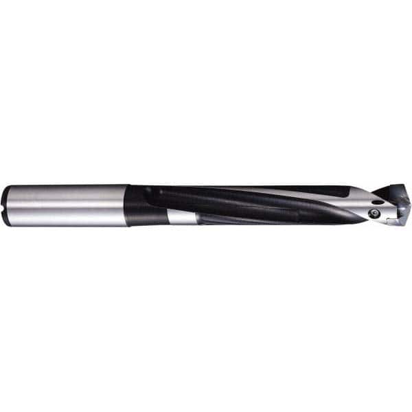Kyocera THD11400 Replaceable Tip Drill: 0.63 to 0.669 Drill Dia, 3.346" Max Depth, 0.75 Straight-Cylindrical Shank 