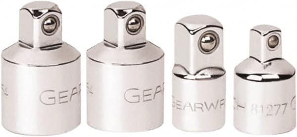 GEARWRENCH 81217 Adapter Set Ratchet: 1/2, 1/4 & 3/8" Drive, Slim Line Head 