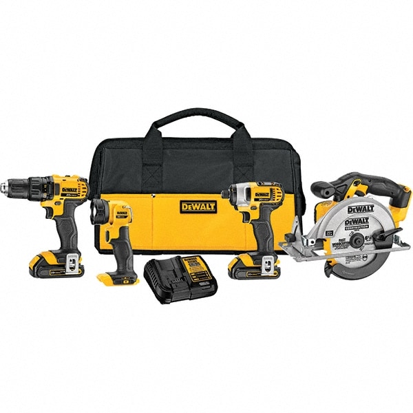 Dewalt DCK421D2 Cordless Tool Combination Kit: 20V Image