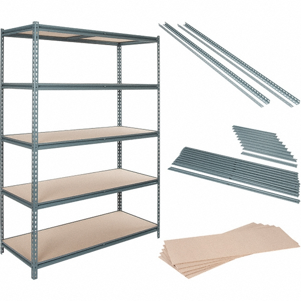 Value Collection 60" Wide, 36 High, Open Shelving
