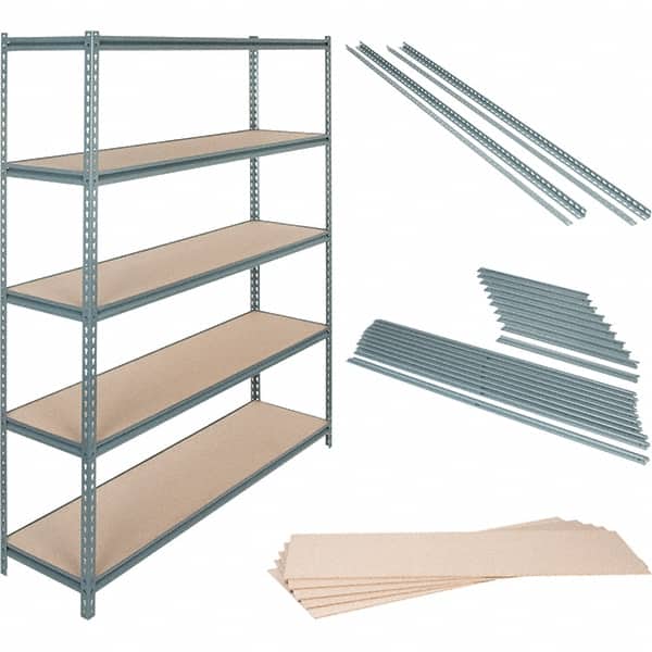 Open Shelving Accessory Component, 72 Wide Shelving
