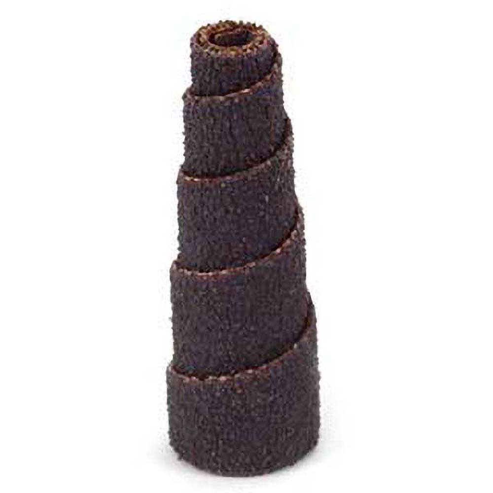 Superior Abrasives Full Taper Cartridge Roll 3/8" Max Dia, 1" OAL, 1