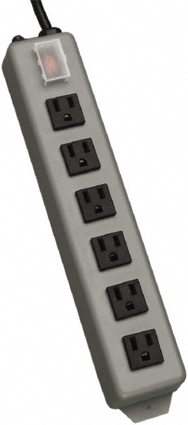 Tripp-Lite UL24CB-15 6 Outlets, 120 VAC15 Amps, 15 Cord, Power Outlet Strip Image