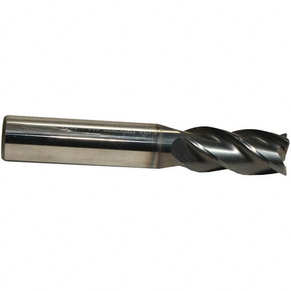 Emuge 2994L.01875 3/16" Diam 4-Flute 35-38° Solid Carbide 0.003" Chamfer Length Square Roughing & Finishing End Mill 