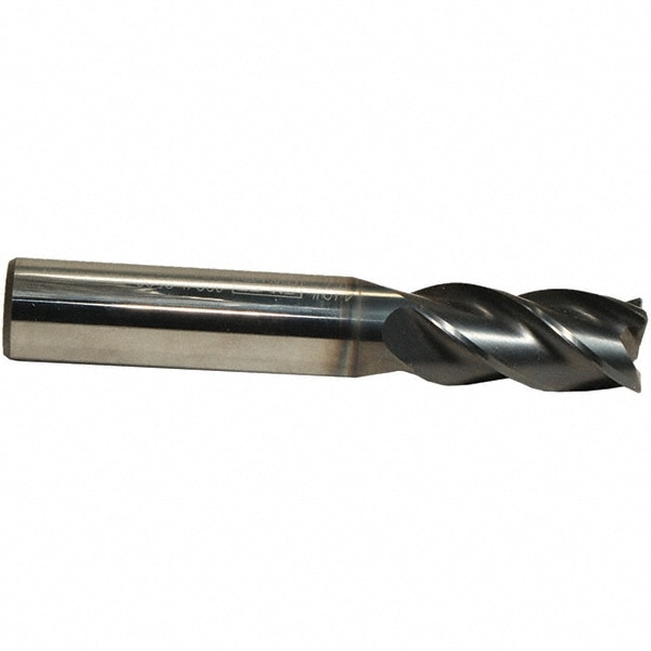 Emuge 2994L.01875 3/16" Diam 4-Flute 35-38° Solid Carbide 0.003" Chamfer Length Square Roughing & Finishing End Mill Image