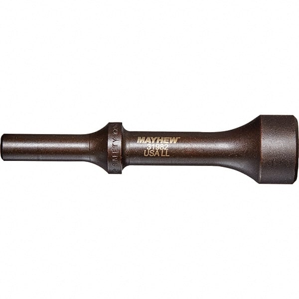 Pneumatic Tool: Pneumatic Hammer, 1" Head Width, 4-1/4" OAL