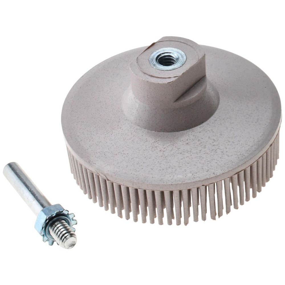 3" 120 Grit Ceramic Straight Disc Brush