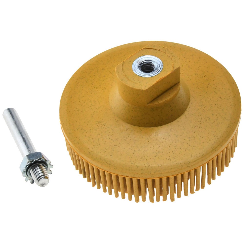 3" 80 Grit Ceramic Straight Disc Brush