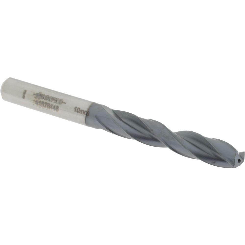 Accupro US104058 Jobber Length Drill Bit: 0.3937" Dia, 140 °, Solid Carbide 