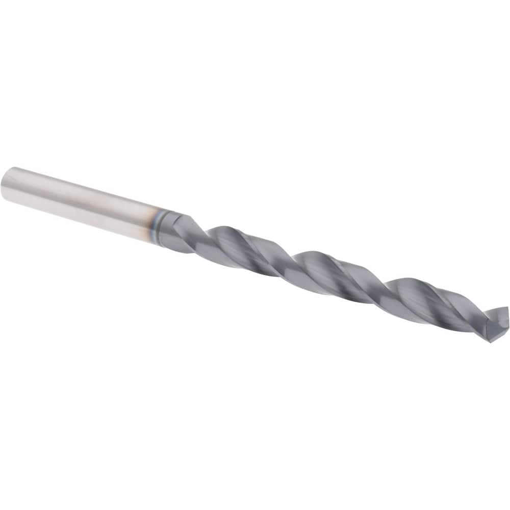 Accupro DH430006L Jobber Length Drill Bit: 0.2571" Dia, 118 °, Solid Carbide 