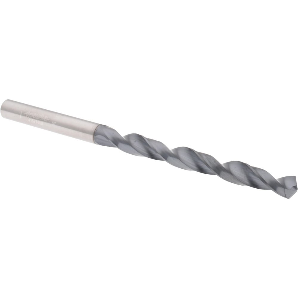 Accupro DH430004L Jobber Length Drill Bit: 0.2461" Dia, 118 °, Solid Carbide 