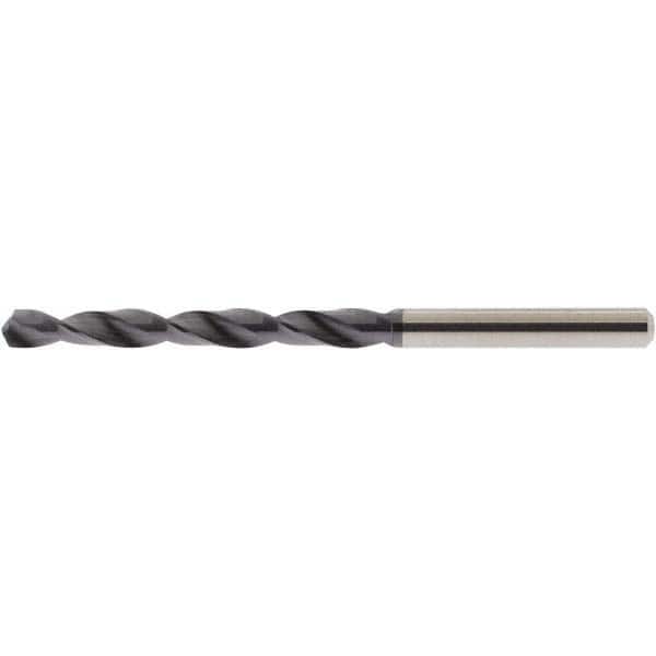 Accupro DH430007L Jobber Length Drill Bit: 0.261" Dia, 118 °, Solid Carbide 