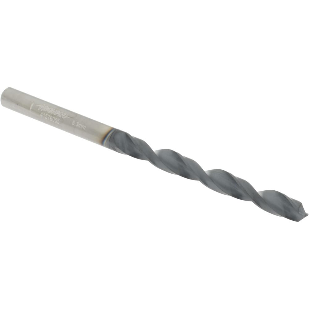 Accupro DH430053 Jobber Length Drill Bit: 0.2087" Dia, 118 °, Solid Carbide Image