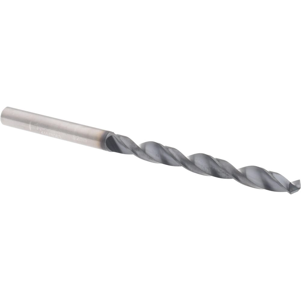 Accupro DH430052 Jobber Length Drill Bit: 0.2047" Dia, 118 °, Solid Carbide Image