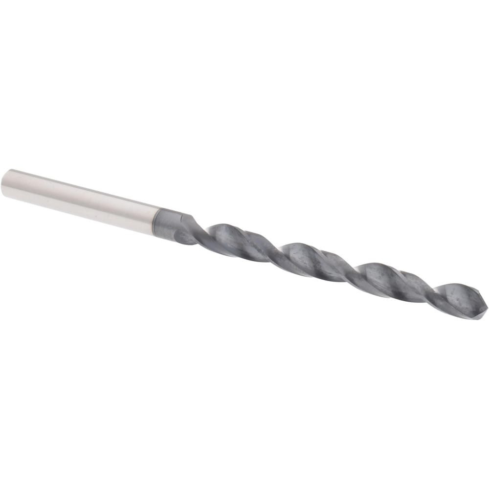 Accupro DH430011G Jobber Length Drill Bit: 0.1909" Dia, 118 °, Solid Carbide Image