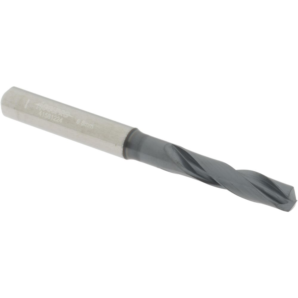 Accupro UL175039 Screw Machine Length Drill Bit: 0.2677" Dia, 140 °, Solid Carbide 