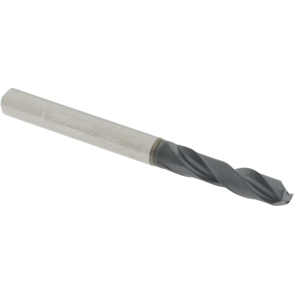 Accupro UL177012 Screw Machine Length Drill Bit: 0.2283" Dia, 140 °, Solid Carbide Image