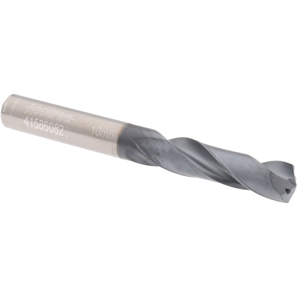 Accupro UL177028 Screw Machine Length Drill Bit: 0.3937" Dia, 140 °, Solid Carbide 