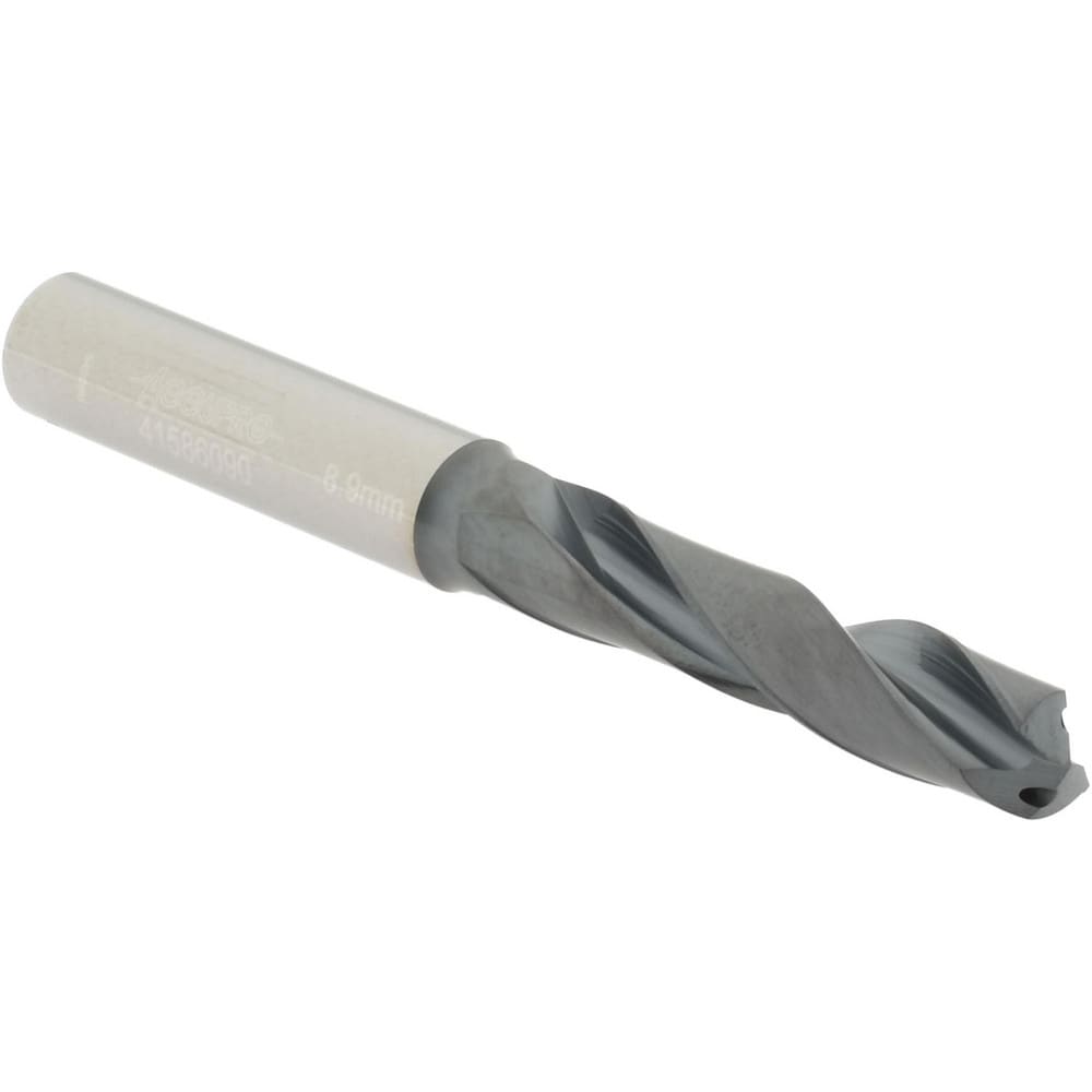 Accupro UL177026 Screw Machine Length Drill Bit: 0.3504" Dia, 140 °, Solid Carbide 