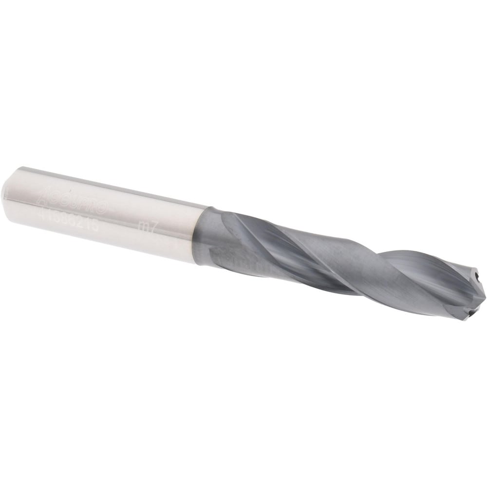 Accupro US109010 Screw Machine Length Drill Bit: 0.422" Dia, 135 °, Solid Carbide 