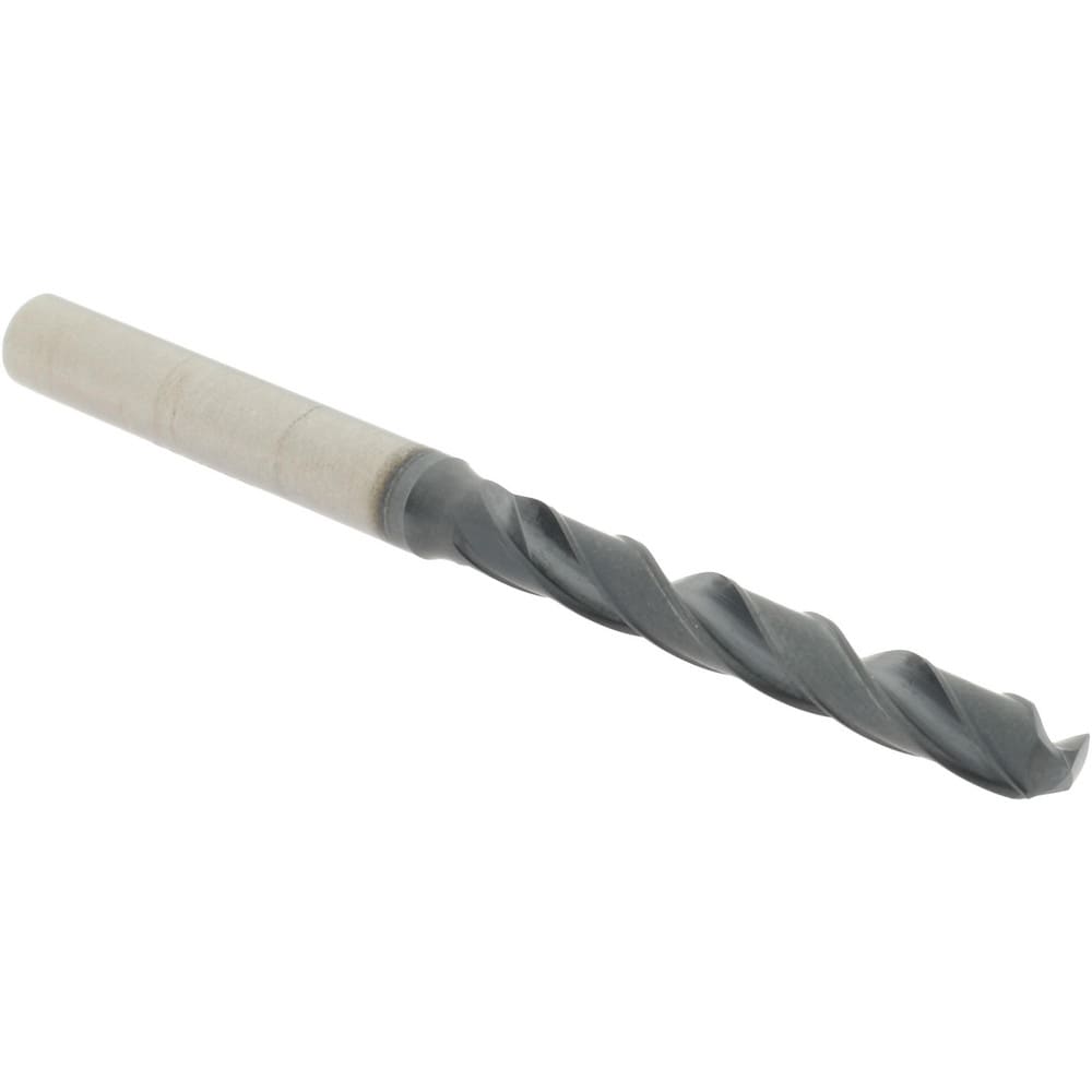 Accupro US174005 Jobber Length Drill Bit: 0.2031" Dia, 140 °, Solid Carbide 