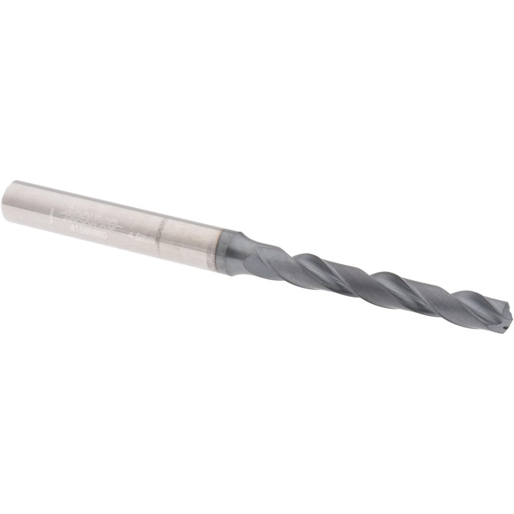 Accupro UL173038 Jobber Length Drill Bit: 0.1811" Dia, 140 °, Solid Carbide Image