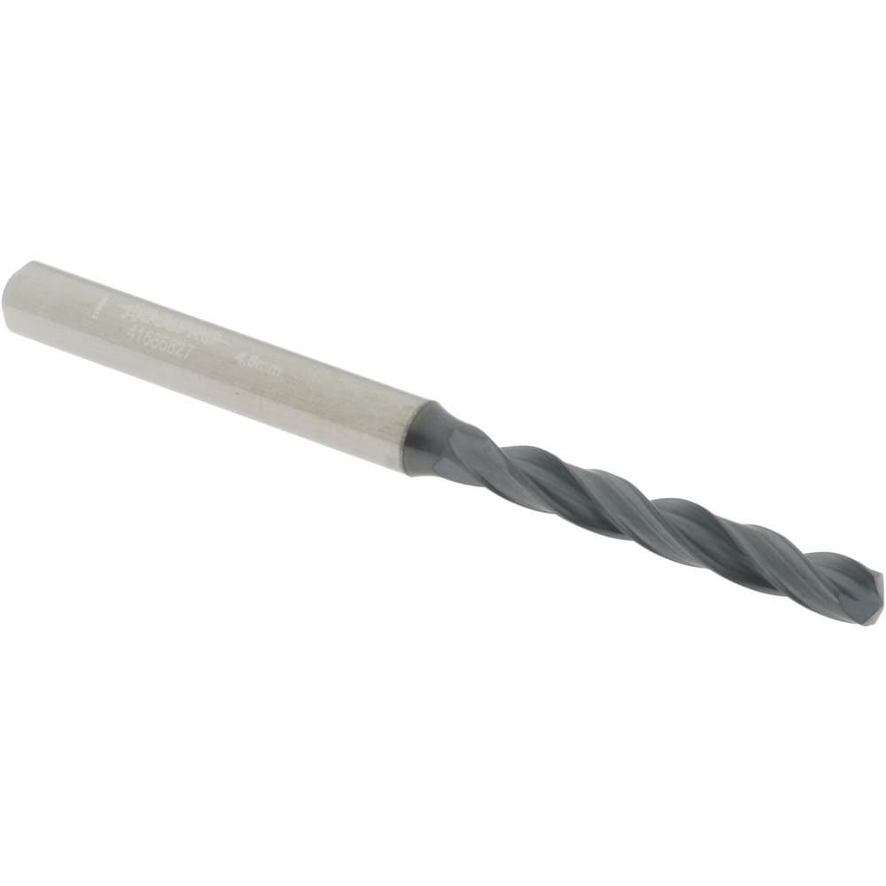 Accupro US174029 Jobber Length Drill Bit: 0.1811" Dia, 140 °, Solid Carbide Image