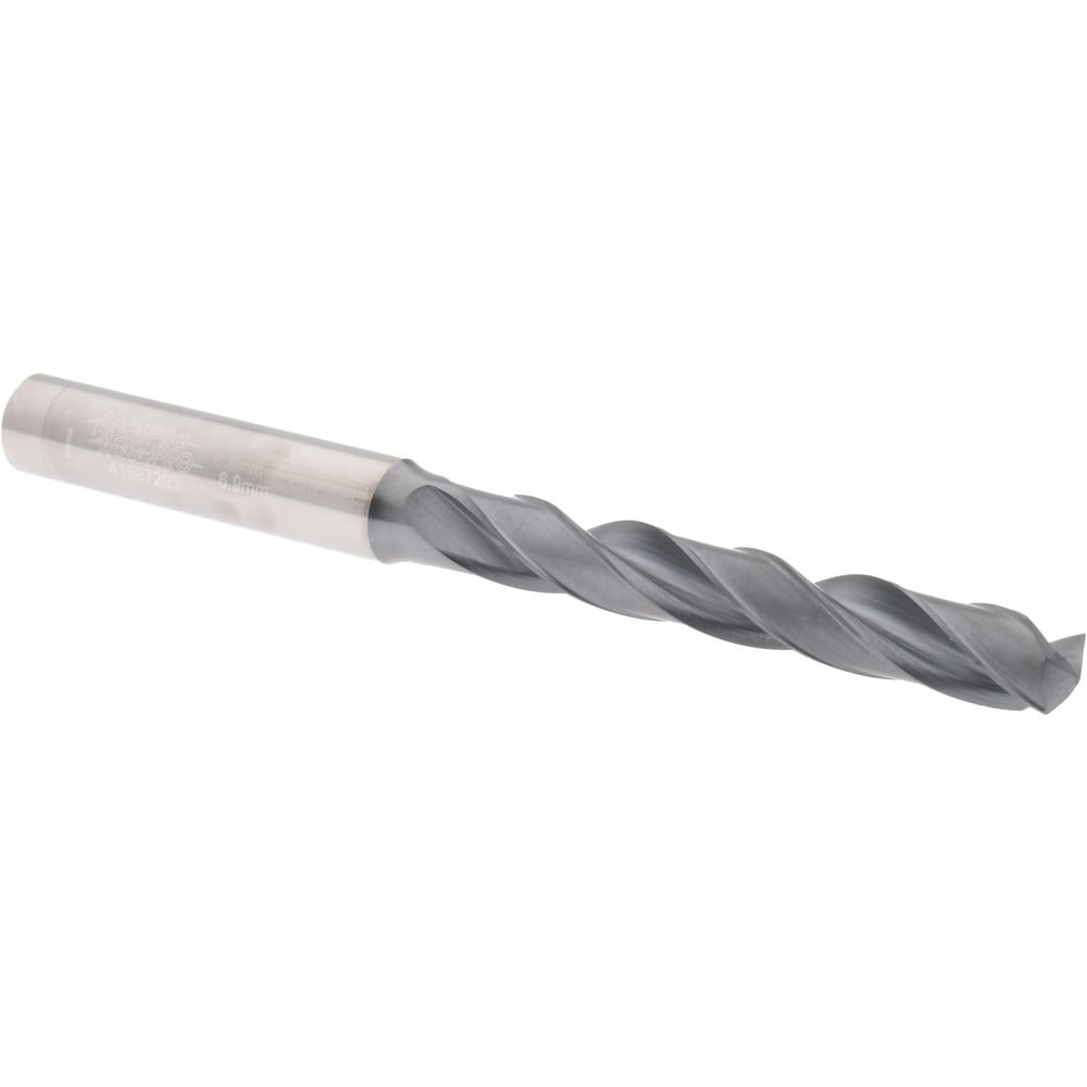 Accupro US174040 Jobber Length Drill Bit: 0.2717" Dia, 140 °, Solid Carbide 