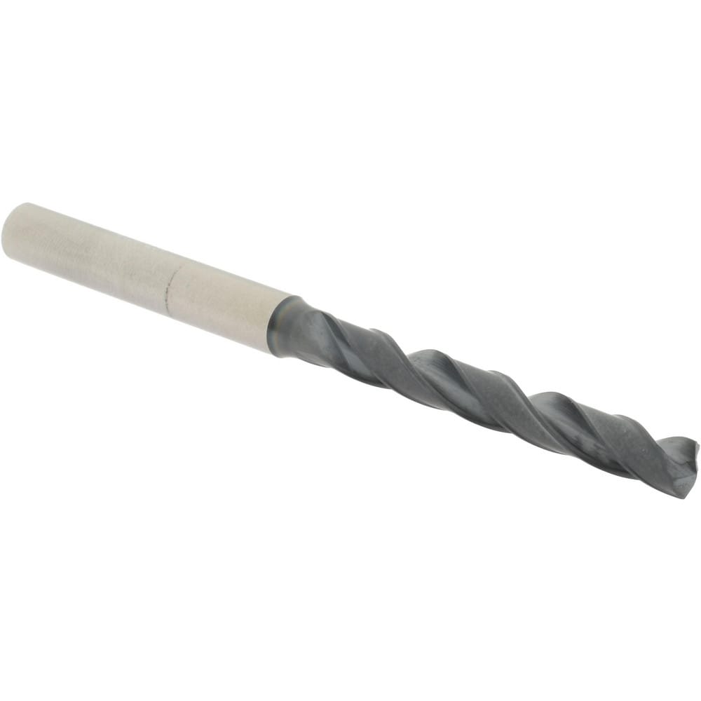 Accupro US174033 Jobber Length Drill Bit: 0.2008" Dia, 140 °, Solid Carbide 