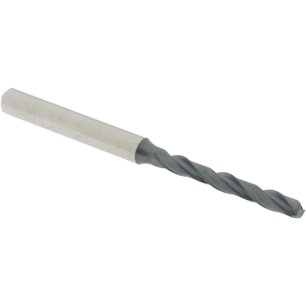 Accupro UL173035 Jobber Length Drill Bit: 0.1654" Dia, 140 °, Solid Carbide Image