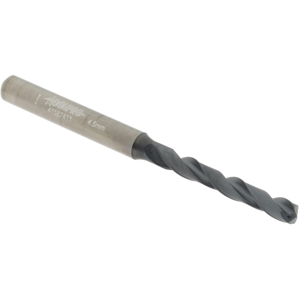 Accupro UL173037 Jobber Length Drill Bit: 0.1772" Dia, 140 °, Solid Carbide Image