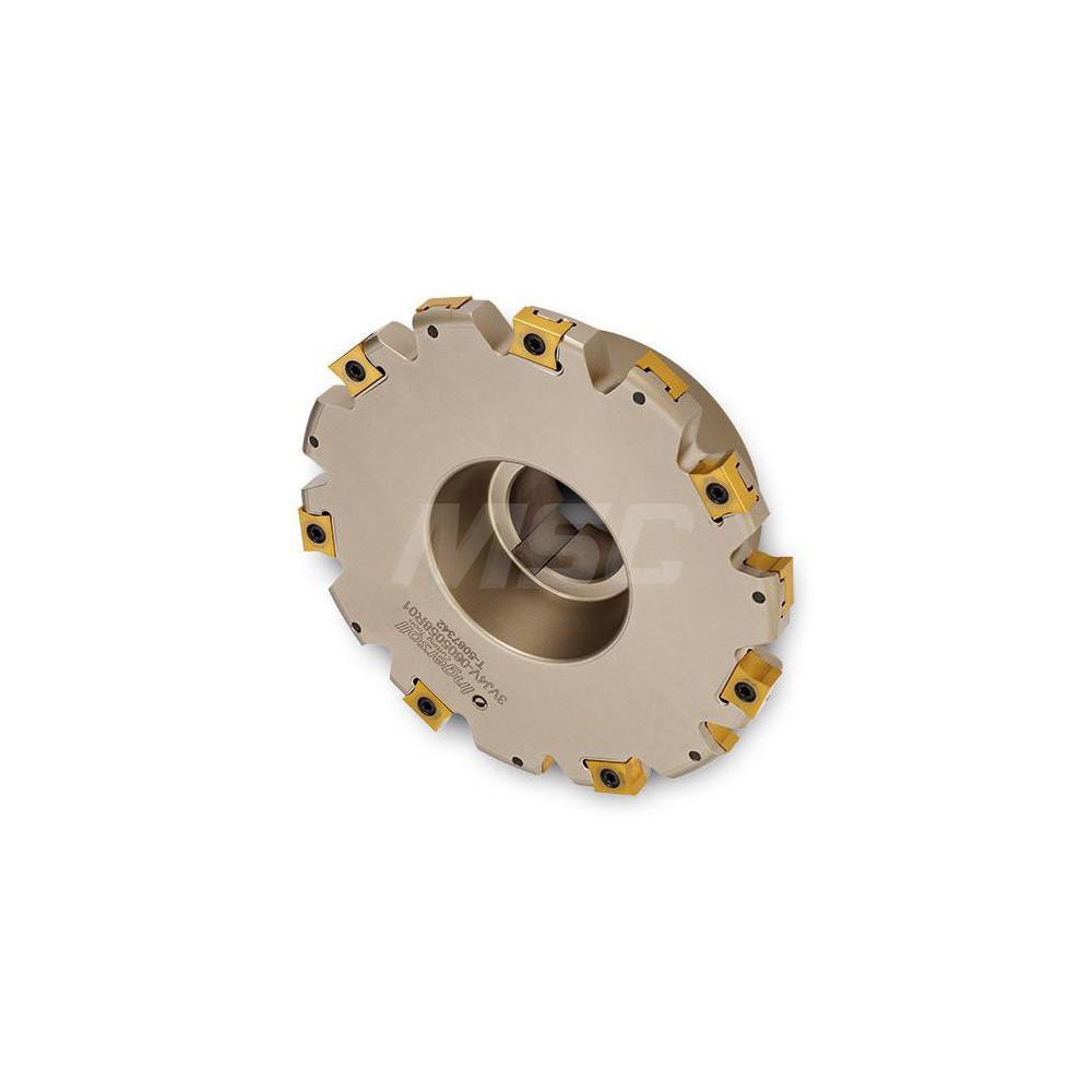 Indexable Slotting Cutter: 0.156" Cutting Width, 4" Cutter Dia, Shell Mount Connection, 1.04" Max Depth of Cut, 1" Hole