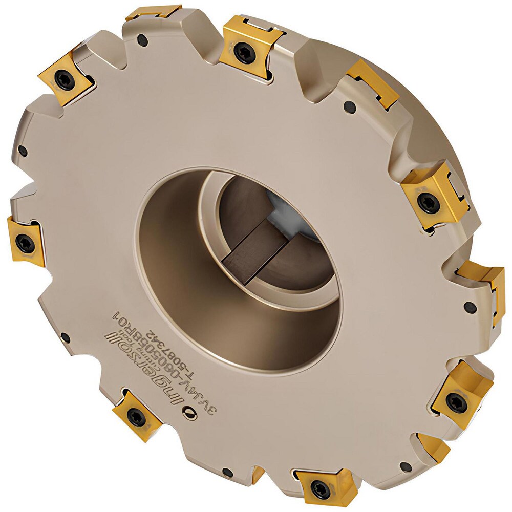 Indexable Slotting Cutter: 0.187" Cutting Width, 4" Cutter Dia, Shell Mount Connection, 1.04" Max Depth of Cut, 1" Hole