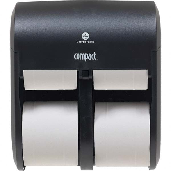 GEORGIA PACIFIC 56744A Coreless Four Roll Plastic Toilet Tissue Dispenser 