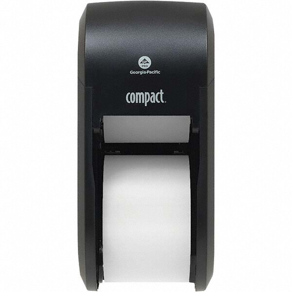 Coreless Double Roll Plastic Toilet Tissue Dispenser