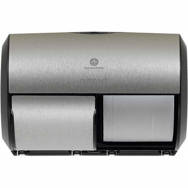 Coreless Double Roll Plastic Toilet Tissue Dispenser