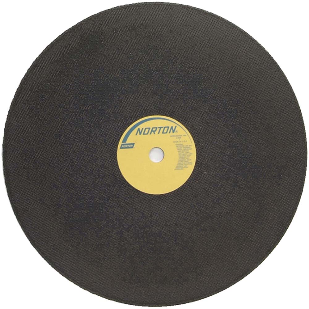 Norton Cutoff Wheel Type 1 (01/41), 30" Dia, 1/4" Thick, Zirconia Alumina MSC Direct