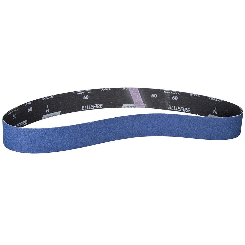 Norton 2" Wide x 60" OAL, 180 Grit, Zirconia Alumina Abrasive Belt