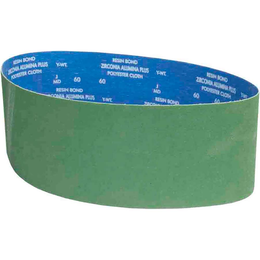 Norton Abrasive Belt 6" Wide, 48" OAL, 60 Grit, Zirconia Alumina