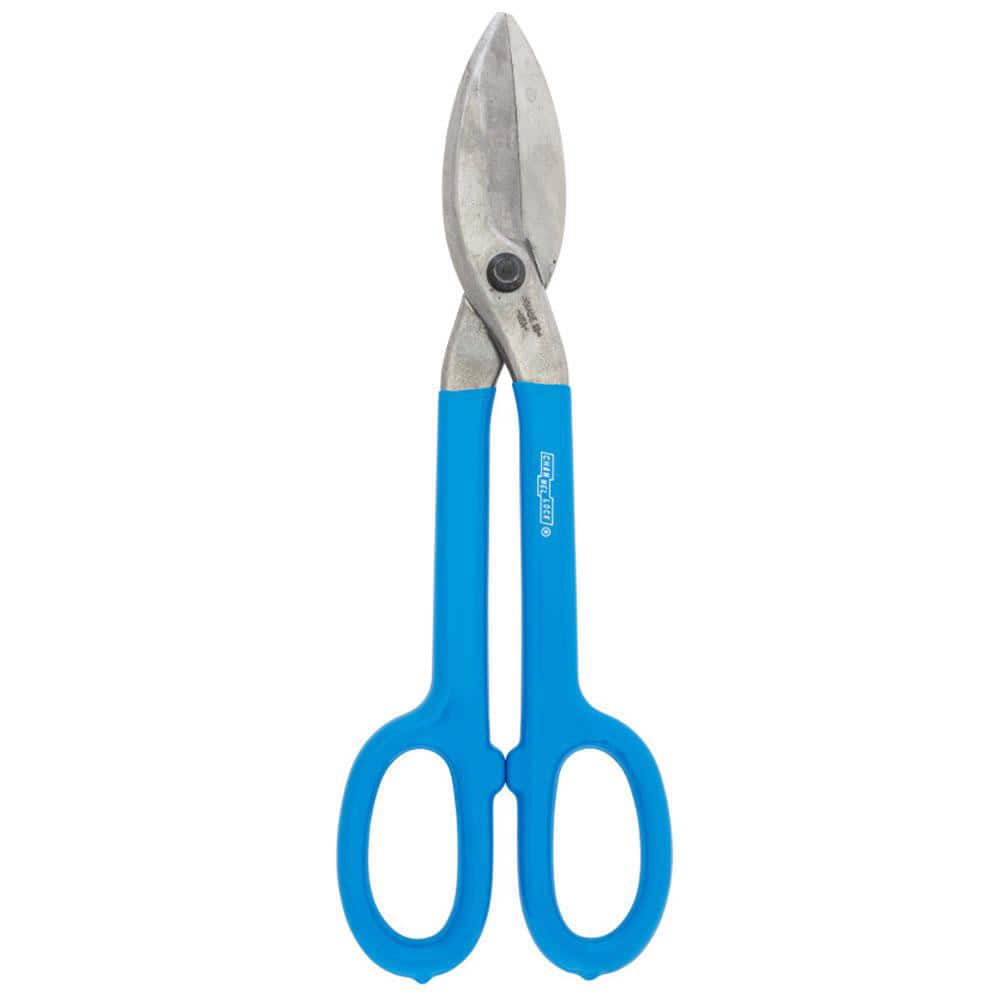 Channellock 612TS Tinners Snips: 3" LOC, High Carbon Steel Blades 