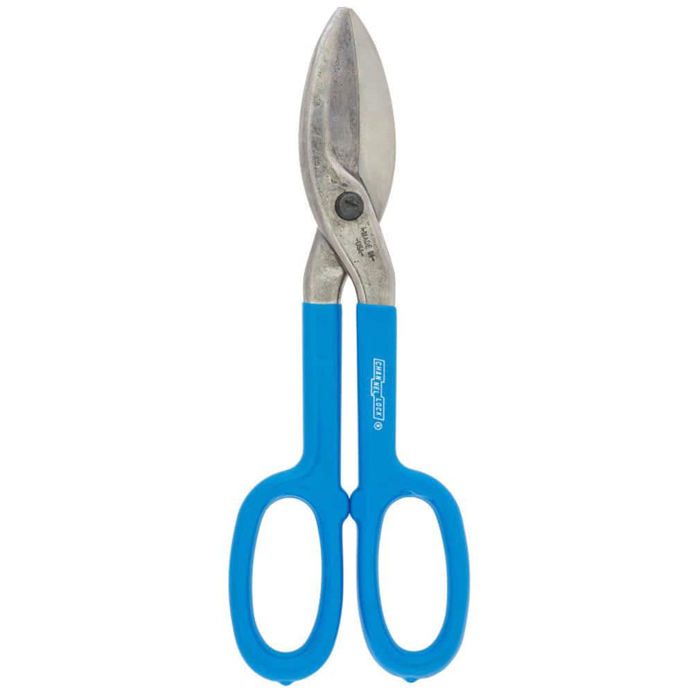 Channellock 610TS Tinners Snips: 2-1/2" LOC, High Carbon Steel Blades 