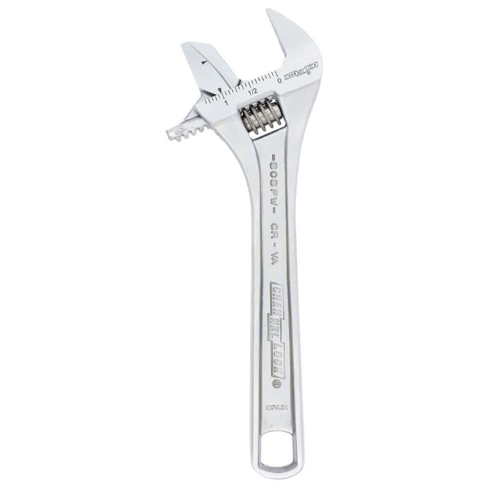 Channellock 808PW Adjustable Wrench: 