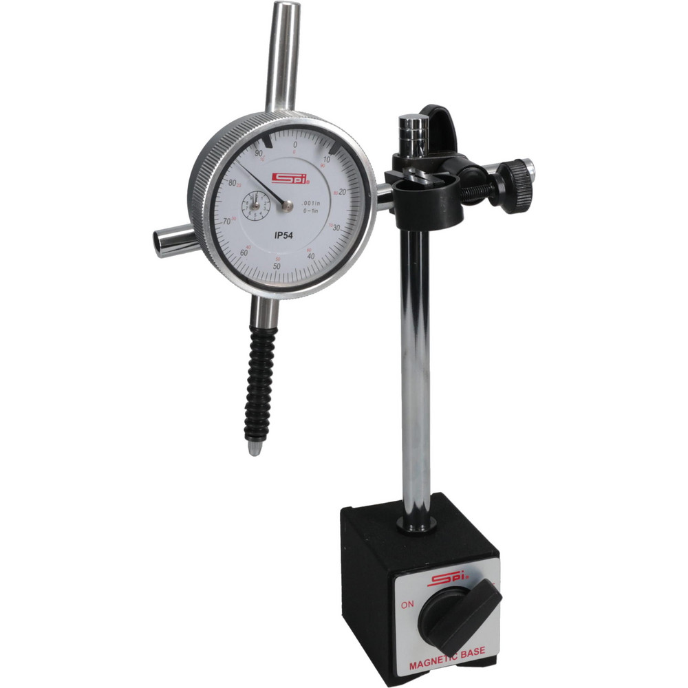 Spi Indicator Base SPI - Dial Indicator & Base Kit: 3.0000