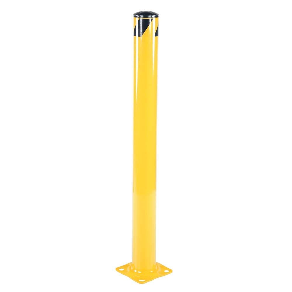 Vestil - Pipe Safety Bollard: Yellow, Steel | MSC Industrial Supply Co.