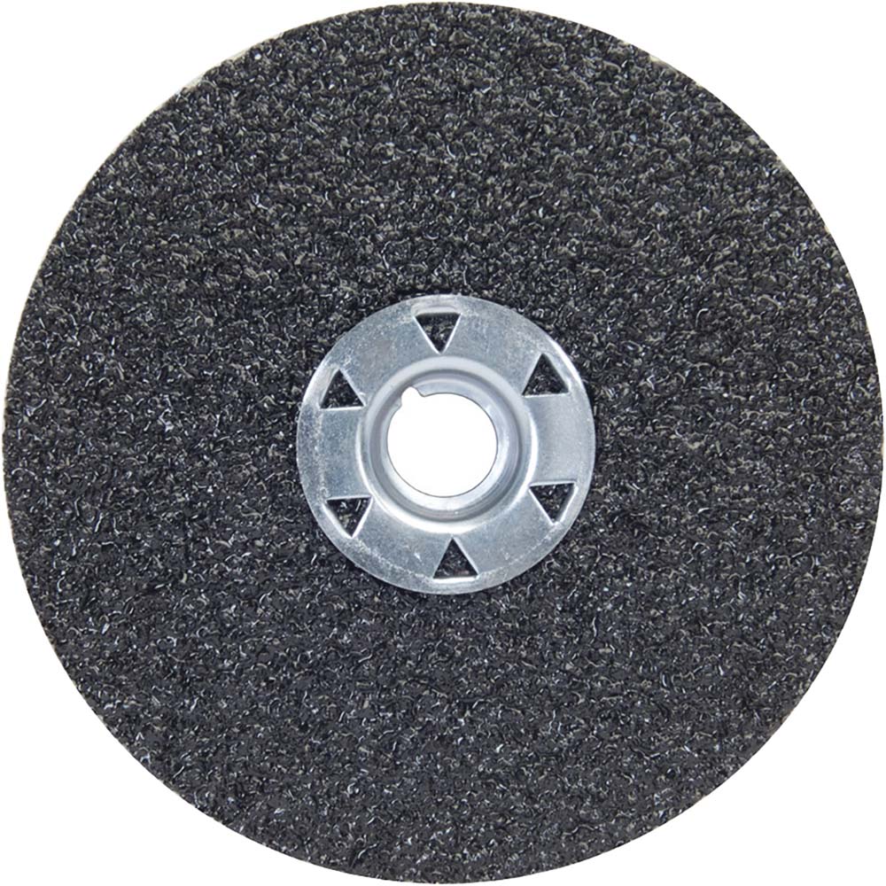 Norton Fiber Disc 41/2" Disc Dia, 5/811 Hole, Threaded Arbor Hole