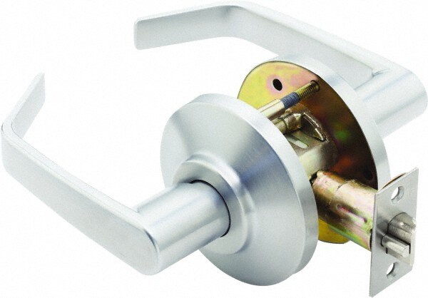 Passage Lever Lockset for 1-3/8 to 2" Thick Doors