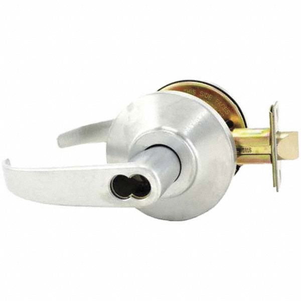 Stanley Classroom Lever Lockset for 1-3/8 to 2" Thick Doors - Best SFIC, 2-3/4" Backset, Satin Chrome Finish | Part #7KC37R14DS3626
