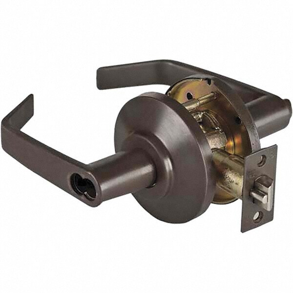 Entry Lever Lockset for 1-3/8 to 2" Thick Doors