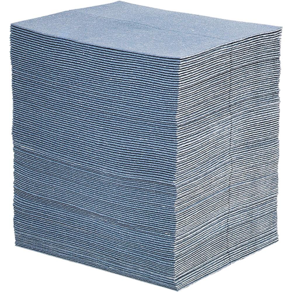 Pads, Rolls & Mats; Product Type: Pad ; Application: Universal ; Overall Length (Inch): 19in ; Total Package Absorption Capacity: 24gal ; Material: Natural & Recycled Fiber Blend  ; Fluids Absorbed: Oil; Coolants; Solvents; Water; Universal